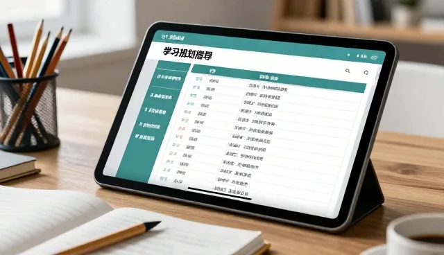 学习规划在课程资源中的应用与实践